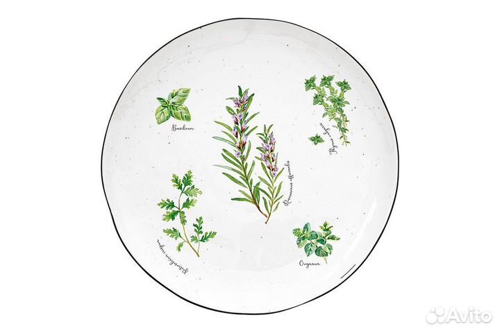 Тарелка обеденная Herbarium 26 см 6 шт