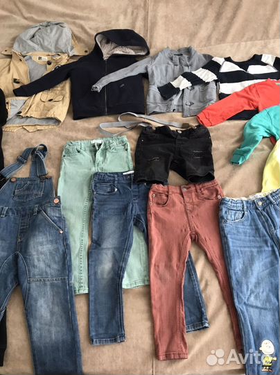 Пакет одежды на мальчика 3-5 лет