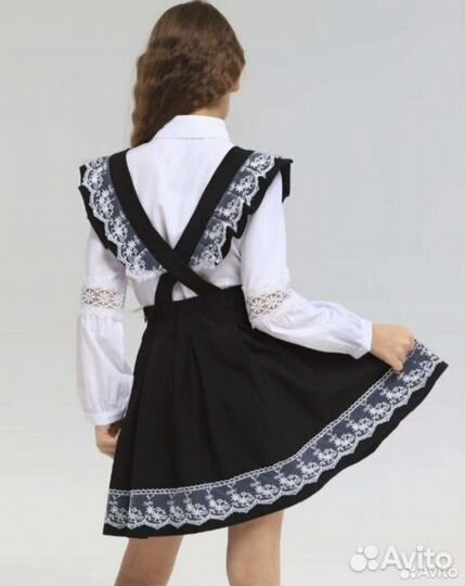 Сарафан школьный праздничный