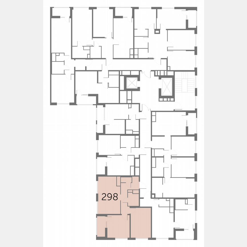 2-к. квартира, 57,4 м², 6/10 эт.