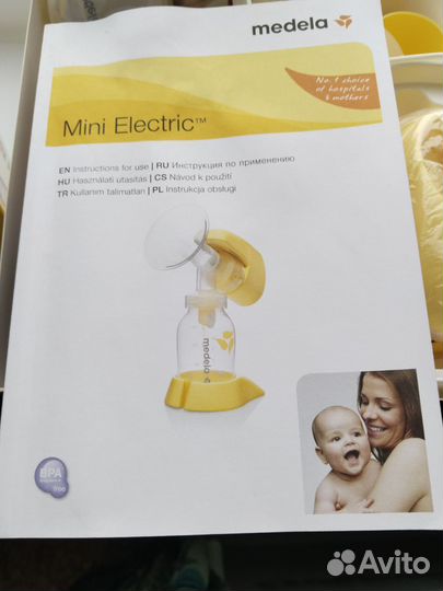 Молокоотсос medela электрический
