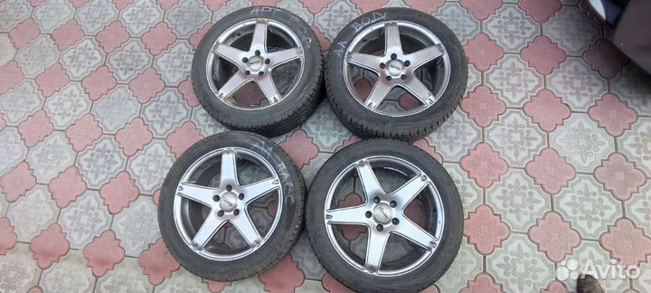 Колеса Advanti SE06 7 R17 5 114.3 ET 45 с шинами