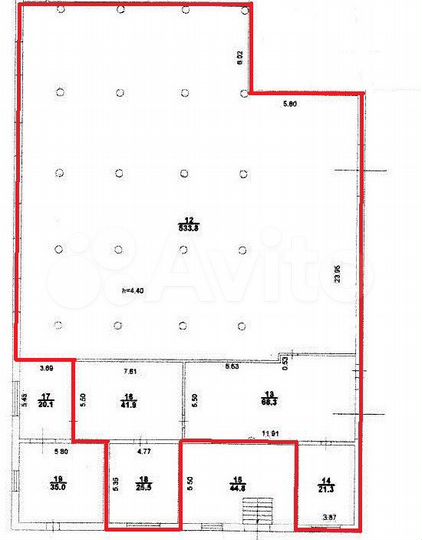 Свободного назначения, 690 м²