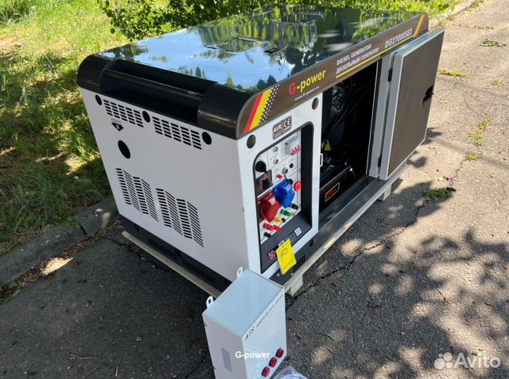 Электростанция дизельная 10 kW G-power с постоянны