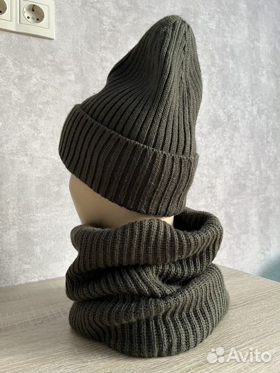 Шапка снуд комплект