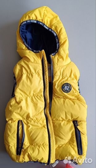 Жилет утепленный детский 92