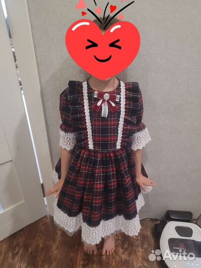 Платье школьное нарядное