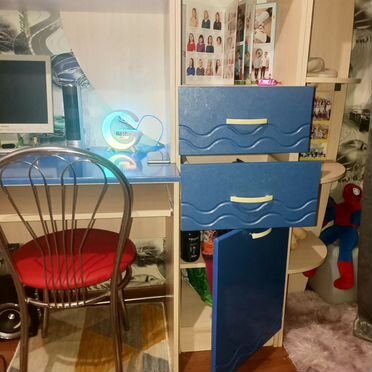 Компьютерный стол со шкафом бу