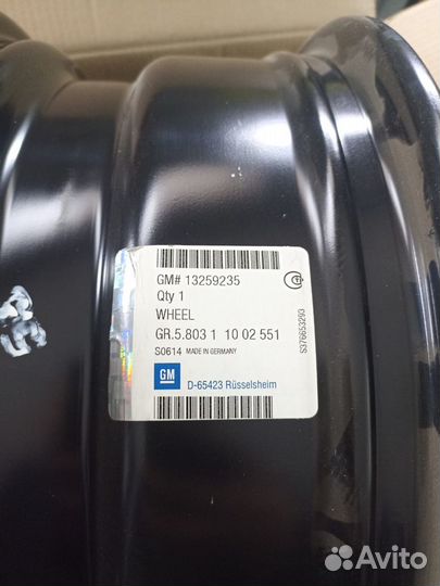 General Motors Стальной диск 16