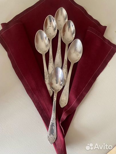 Ложки чайные мельхиоровые СССР