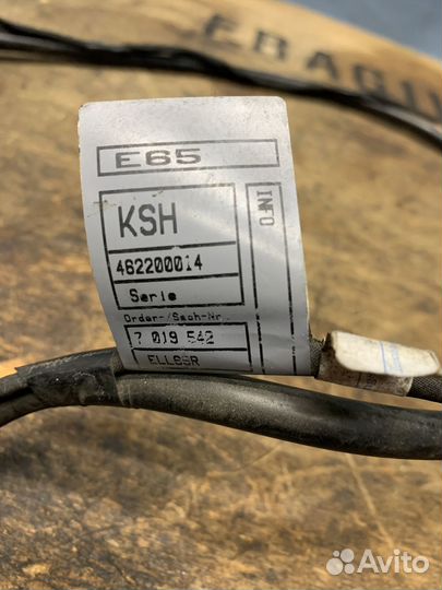 Проводка форсунки омывателя BMW E66 N62 N62B48B