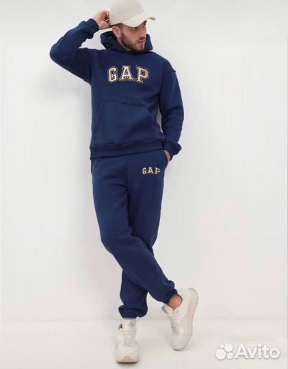 Спортивный костюм мужской на флисе Gap