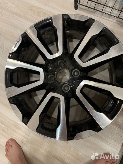 Литые диски r17 4х100