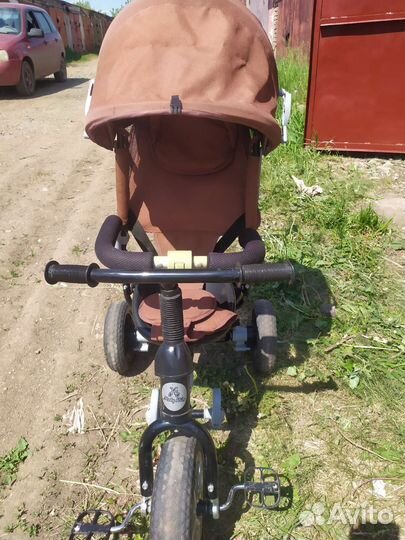 Детский велосипед с ручкой бу