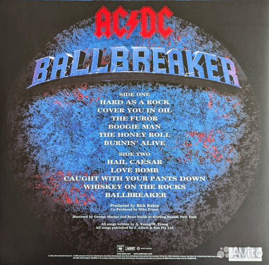 AC/DC / Ballbreaker (50th Anniversary)(Coloured Vi