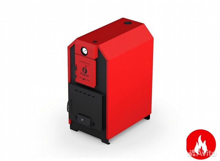 Твердотопливный котел flames green код-15гт