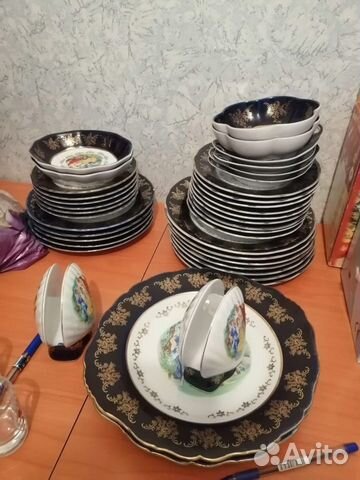 Сервиз мадонна посуда комплект разная