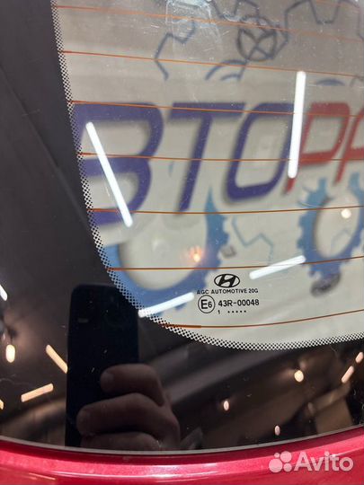 Крышка багажника задняя Hyundai Creta 2 1.6 G4FG