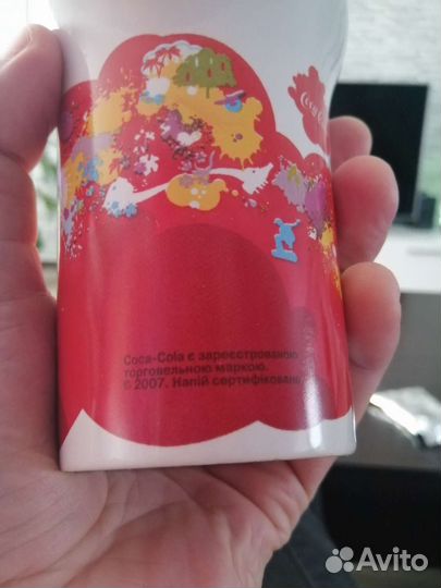 Стакан кока кола 2007