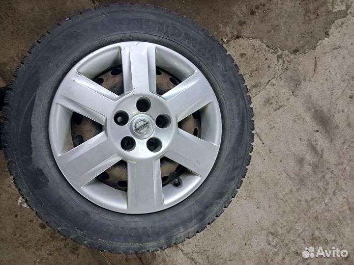 Колеса зимние qashqai