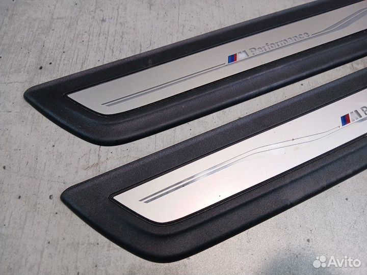 Накладки на пороги салона Bmw X3 20Dx F25 N47D20C