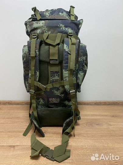 Рюкзак туристический до 100л с каркасной спинкой