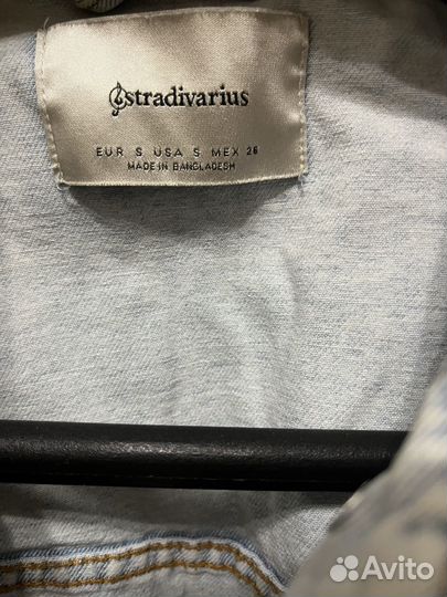 Джинсовый пиджак Stradivarius