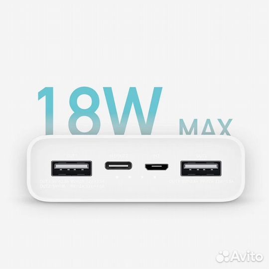 Внешний аккумулятор Xiaomi Power Bank 3 20000mAh