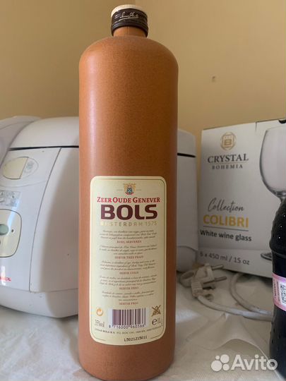 Бутылка от голландского джина, англ джина