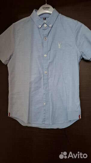 Рубашка школьная для мальчика 134 140