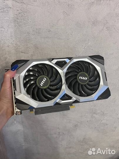 Видеокарта MSI GeForce RTX 2060 ventus 12G OC
