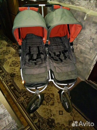 Коляска для двойни Bumbleride Indie Twin 2 в 1