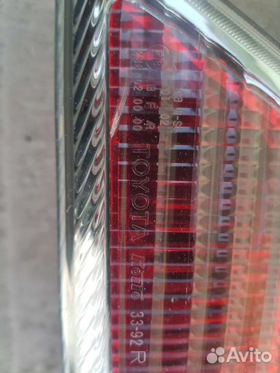 Фара тойота камри 35 задняя правая