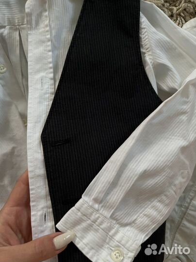 Две рубашки зара и la redoute, на мальчика 104-110