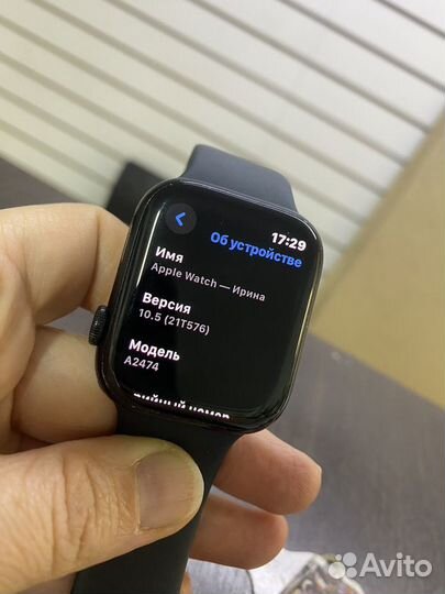 Часы apple watch 7 45 mm