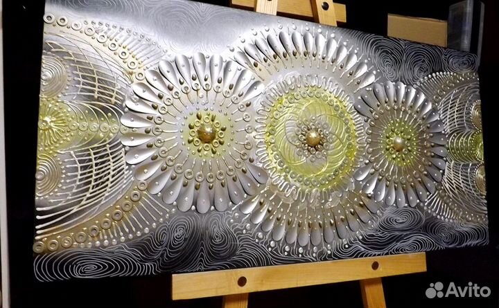 Картина (звезды), панно, авторская