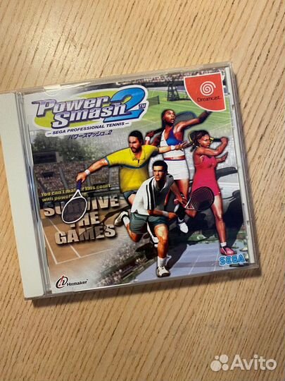 Virtual Tennis 2 (Power smash 2) лицензионная игра