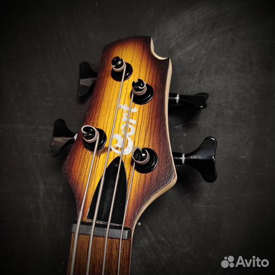 Cort C4 Plus бас-гитара новая (табако санберст)