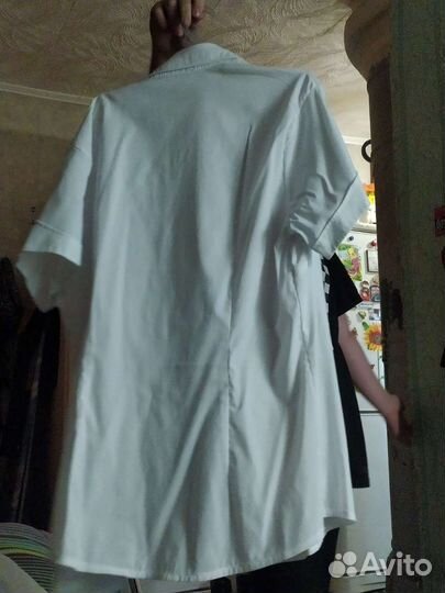 Рубашка белая, школьная