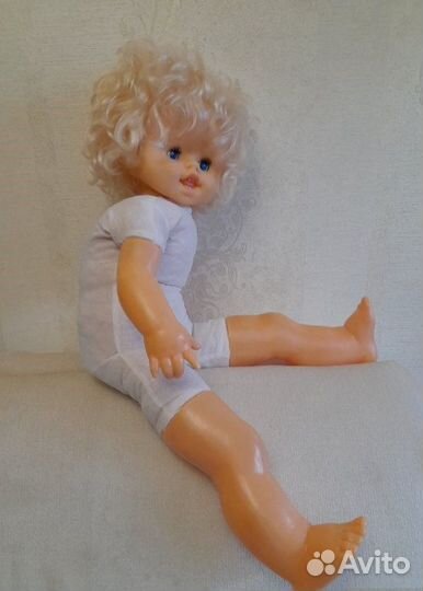 Кукла СССР Валя с зубками Киев в родном