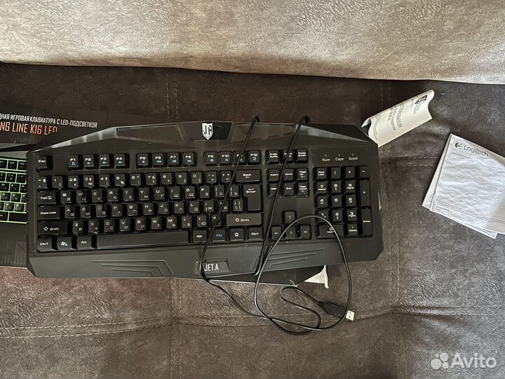 Игровая клавиатура Jet.A Gaming Line LED