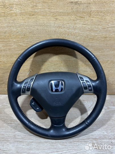 Руль кожаный Honda Accord 7 дорест Арт. 120796