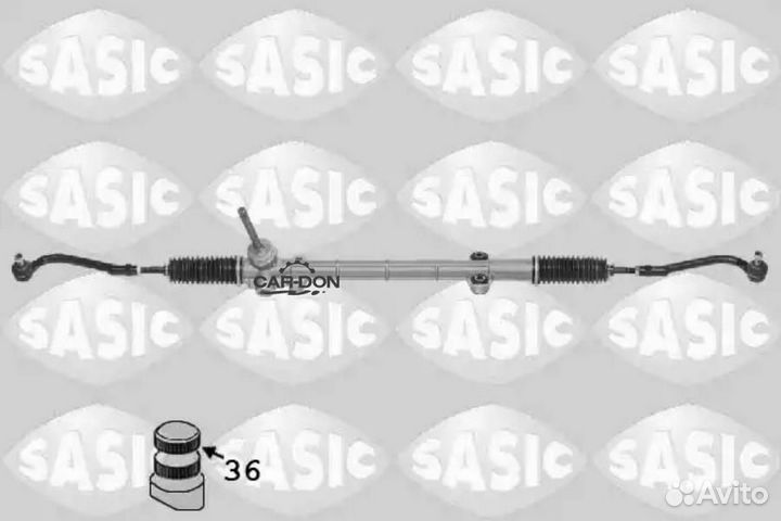 Sasic 7376024 Рейка рулевая hyundai I 30 KIA Ceed