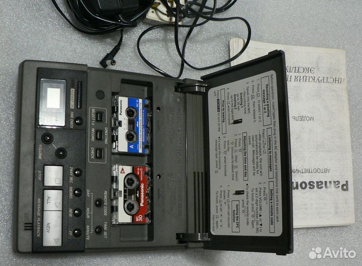 Автоответчик Panasonic KX-T5101BX