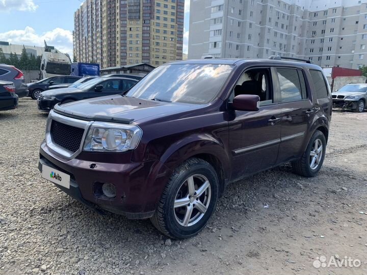 Honda Pilot 3.5 AT, 2008, битый, 260 000 км