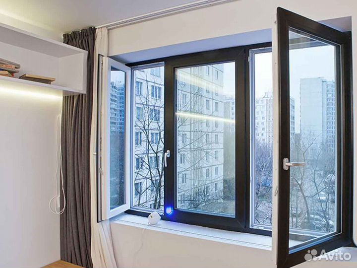 Ремонт окон, фурнитура master RAL4976