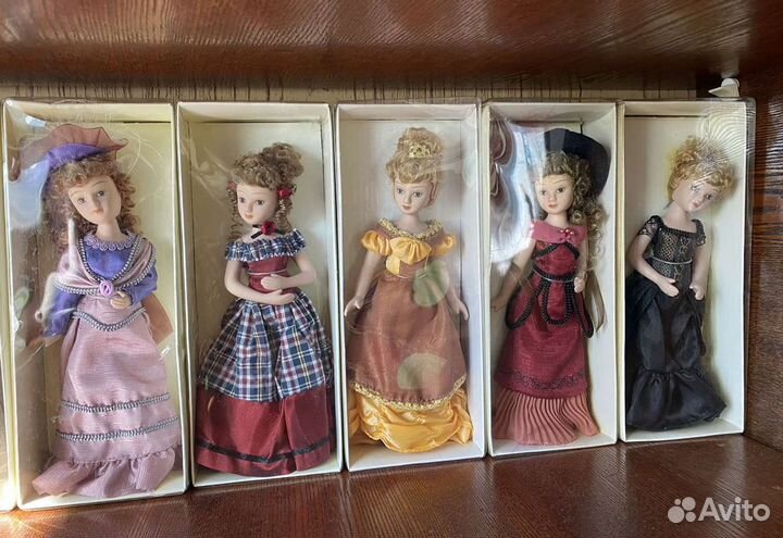 Куклы фарфоровые коллекционные de agostini