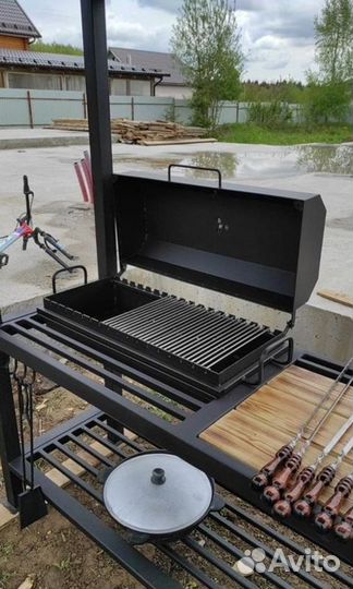 Мангал С крышей