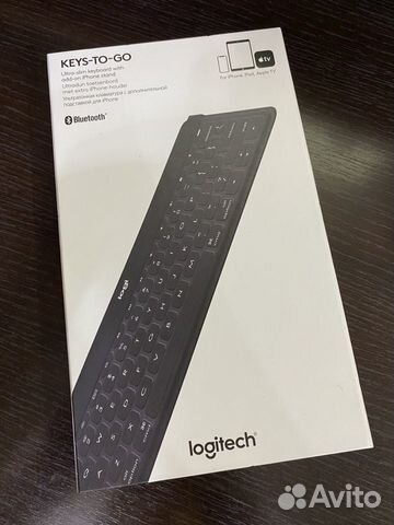 Logitech keys to GO беспроводная клавиатура объявление продам