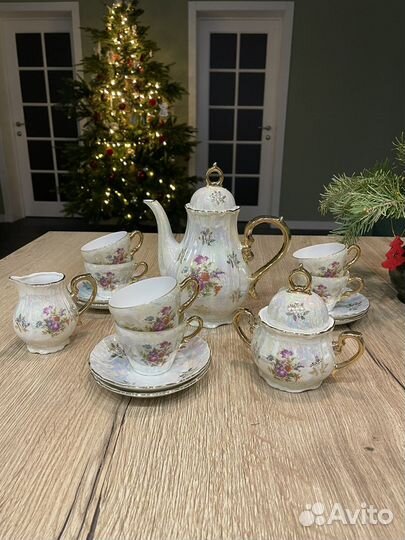 Фарфор. Японский фарфоровый сервиз времён СССР